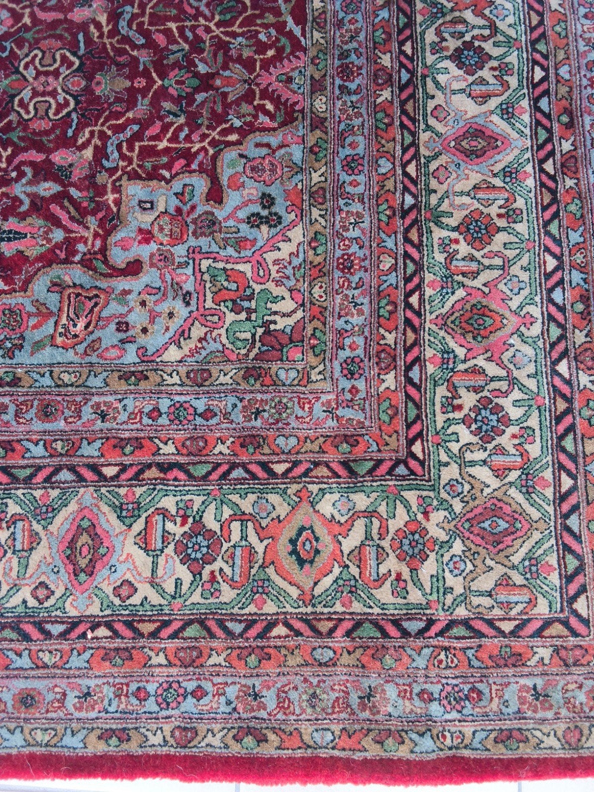 Bidgar tapijt, Ophalen