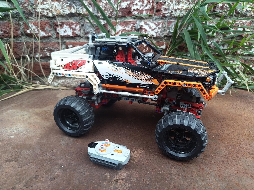 LEGO Technic 44 Crawler (9398), Enlèvement ou Envoi, Lego, Ensemble complet, Utilisé