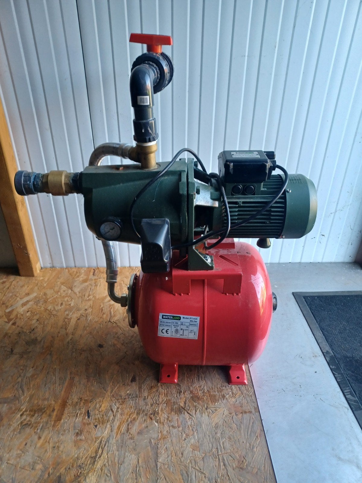 Prima waterpomp, Ophalen, Zo goed als nieuw, Elektrisch, Hydrofoorpomp