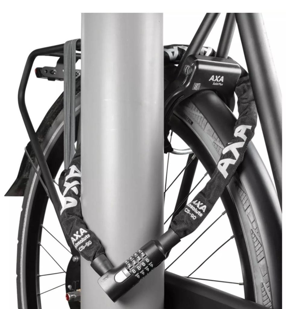 2 stuks Fietsketting met cijfercode, Fietsen en Brommers, Fietsaccessoires | Bagagedragers, Ophalen of Verzenden