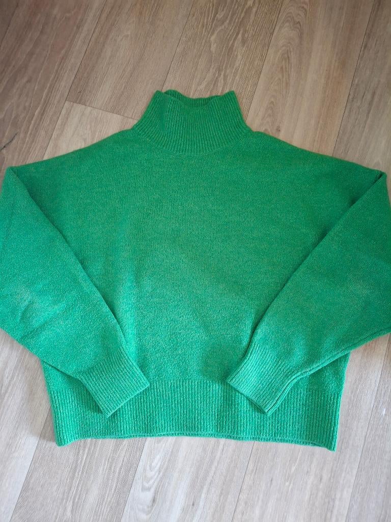 groene trui Zara M, Zara, Enlèvement ou Envoi, Taille 38/40 (M), Vert