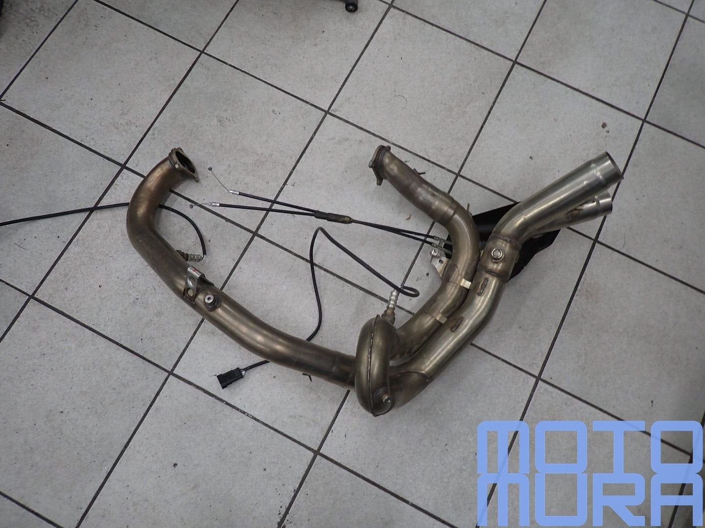 Ducati 848 1098 1198 2007 - 2013 uitlaat bocht uitlaatbochte, Motos, -, Utilisé, -, -