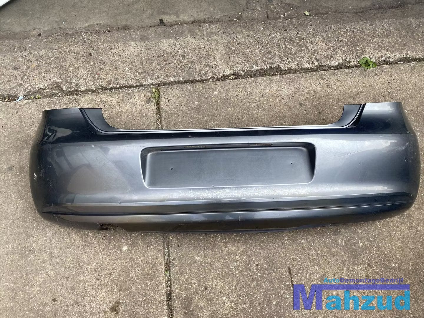VW POLO 6R donker grijs achterbumper 2009-2016, Arrière, Pare-chocs, Volkswagen, Volkswagen AG