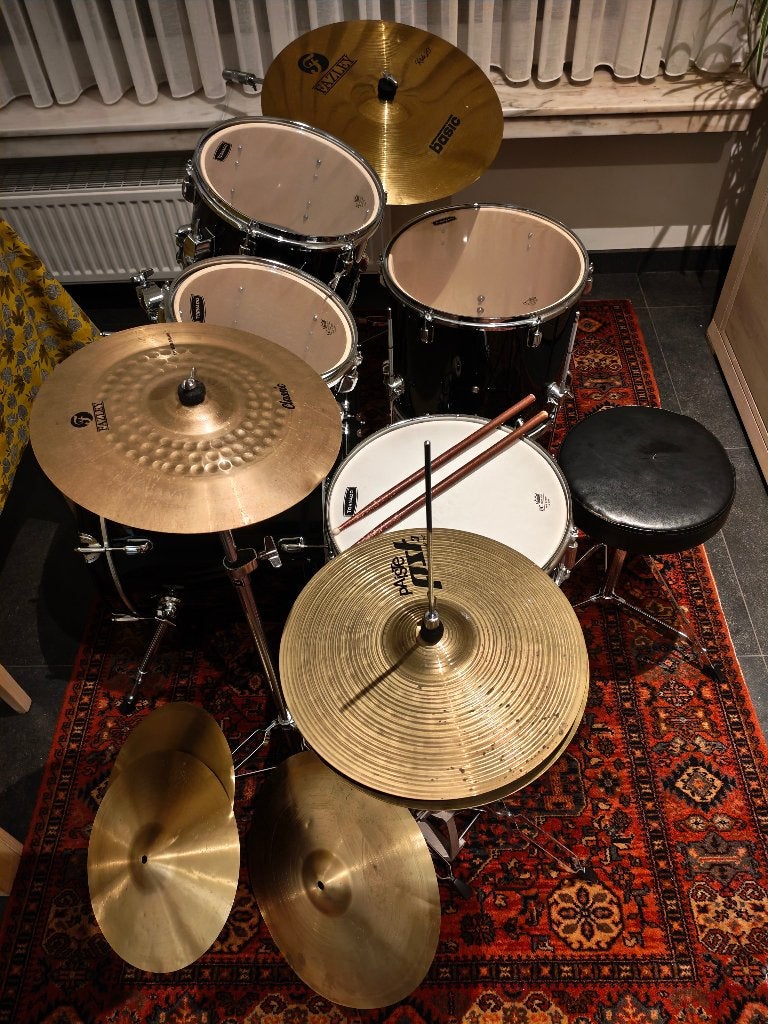 mapex tornado met ride, Muziek en Instrumenten, Ophalen, Gebruikt, Overige merken