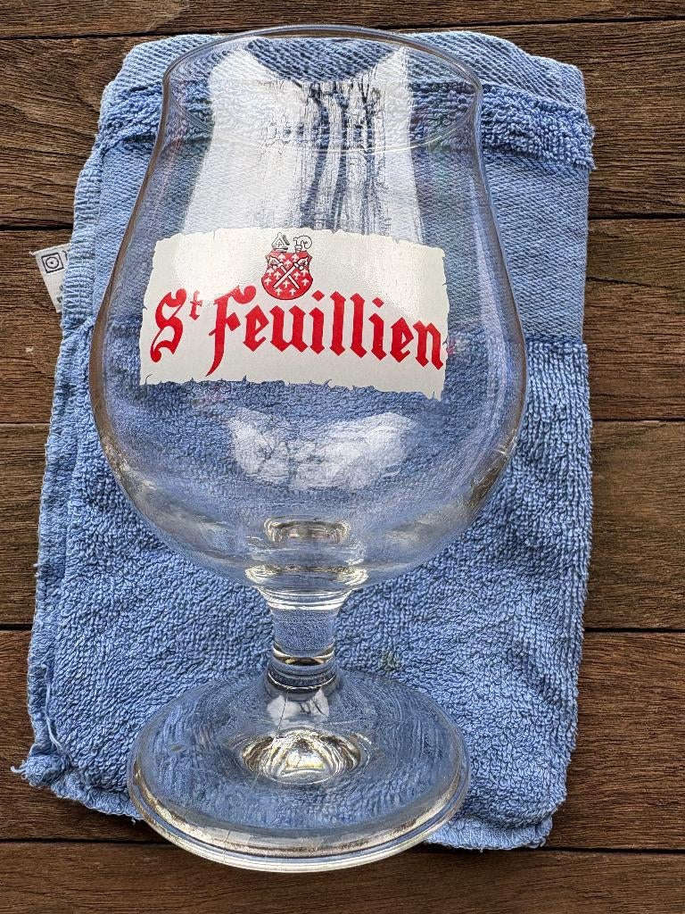 St-Feuillien, Verzamelen, Ophalen of Verzenden, Gebruikt, Glas of Glazen, Overige merken