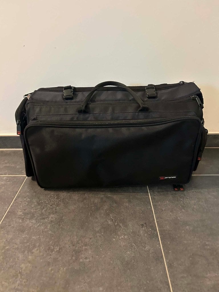 Gigbag voor 3 trompetten, Muziek en Instrumenten, Behuizingen en Koffers, Ophalen, Gebruikt