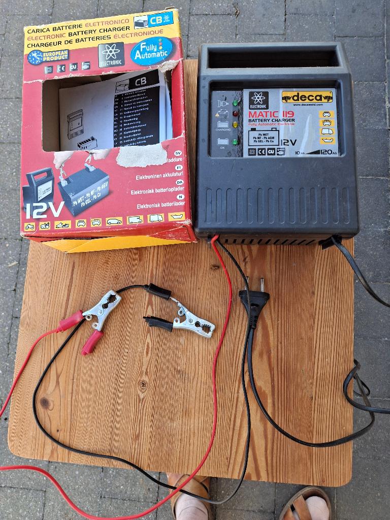 batterij lader, Ophalen, Gebruikt