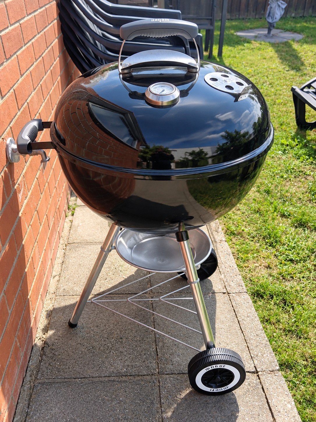 Barbecue Weber Original Kettle 47cm, Ophalen, Gebruikt, Weber