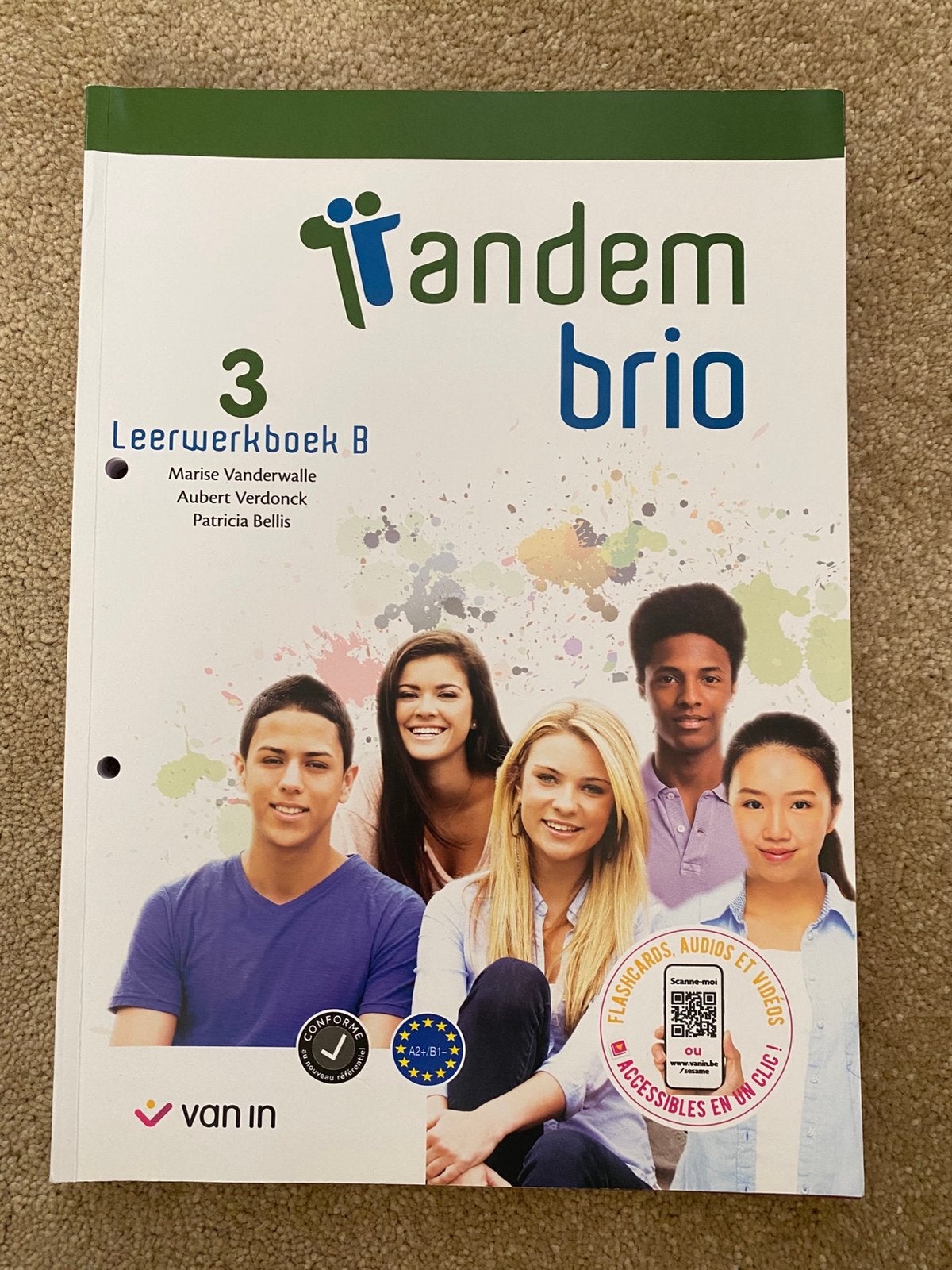 Tandem Brio leerwerkboek B ( 3ème secondaire ), Livres, Livres scolaires, Enlèvement, Comme neuf