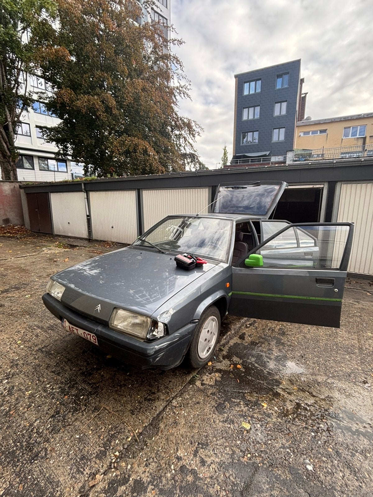 Citroen BX, Auto's, Citroën, Particulier, Zilver of Grijs, 5 zetels