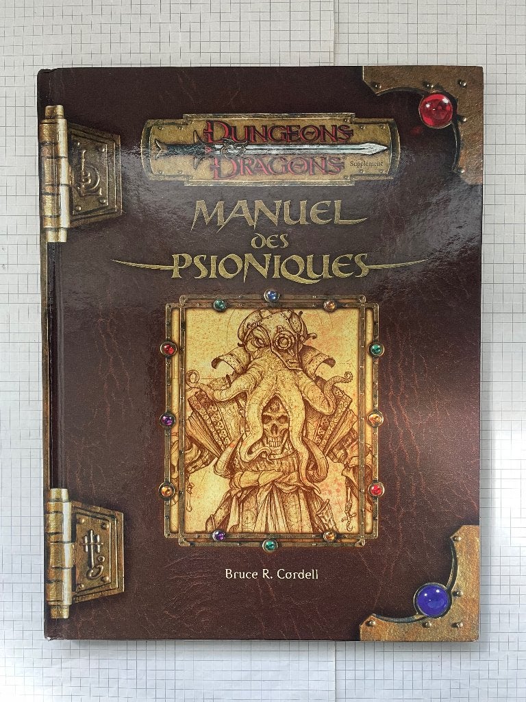 Dungeons & Dragons - Manuel des psioniques, Livres, Enlèvement ou Envoi, Utilisé