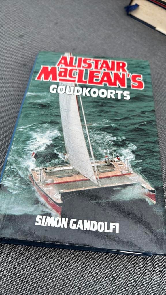 Simon Gandolfi - Alistair Maclean's goudkoorts, Boeken, Ophalen of Verzenden, Simon Gandolfi