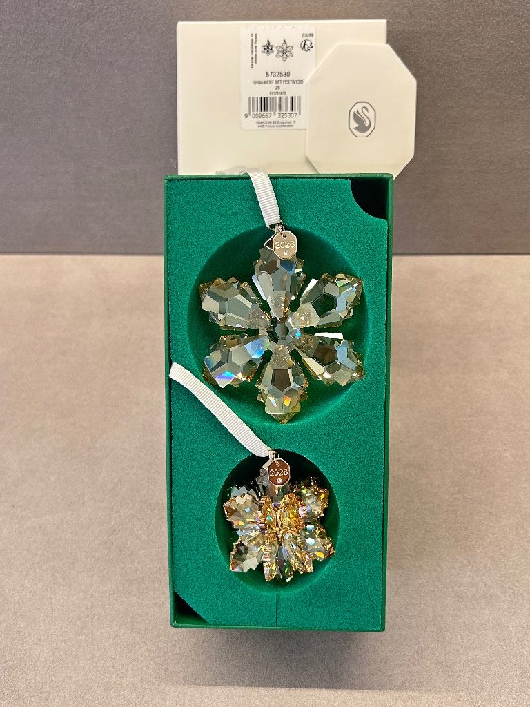 Swarovski Kerst Festive 3D ster Ornament Set 2026, Ophalen of Verzenden, Nieuw, Figuurtje