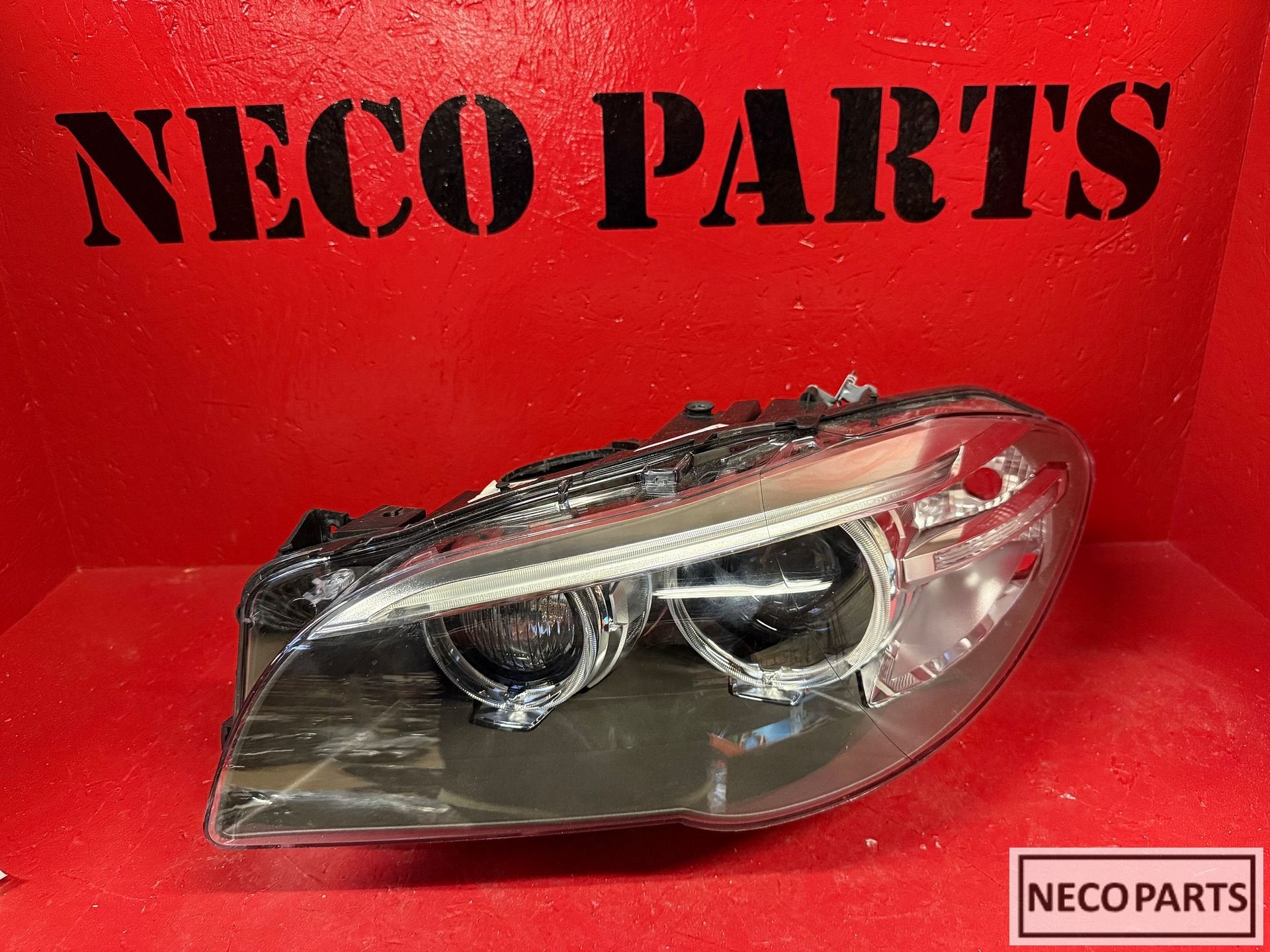 BMW F10 F11 LCI FACELIFT XENON LED KOPLAMP COMPLEET 7410735, Gebruikt, -, -, Ophalen of Verzenden