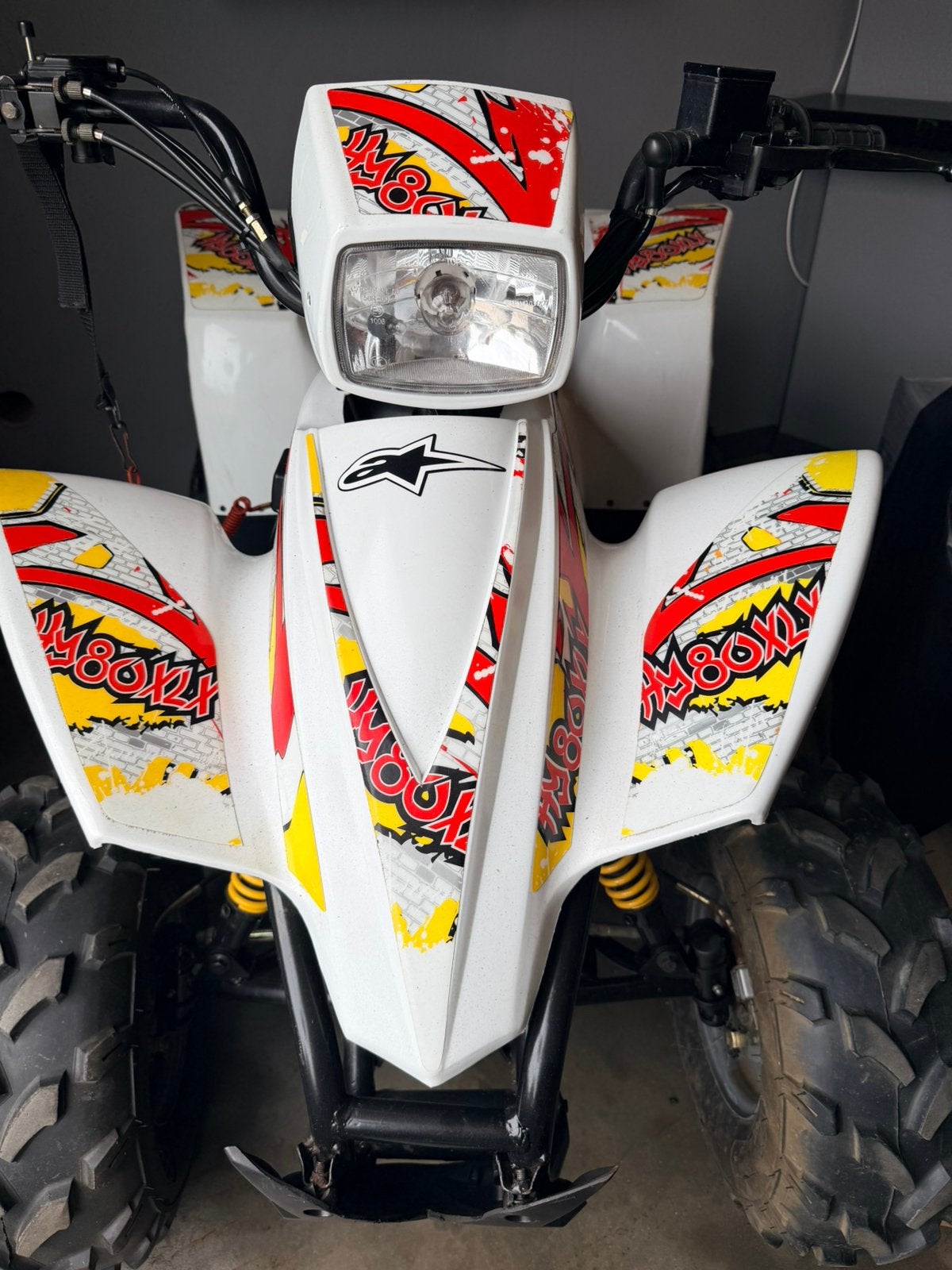 Quad, Enlèvement, Comme neuf