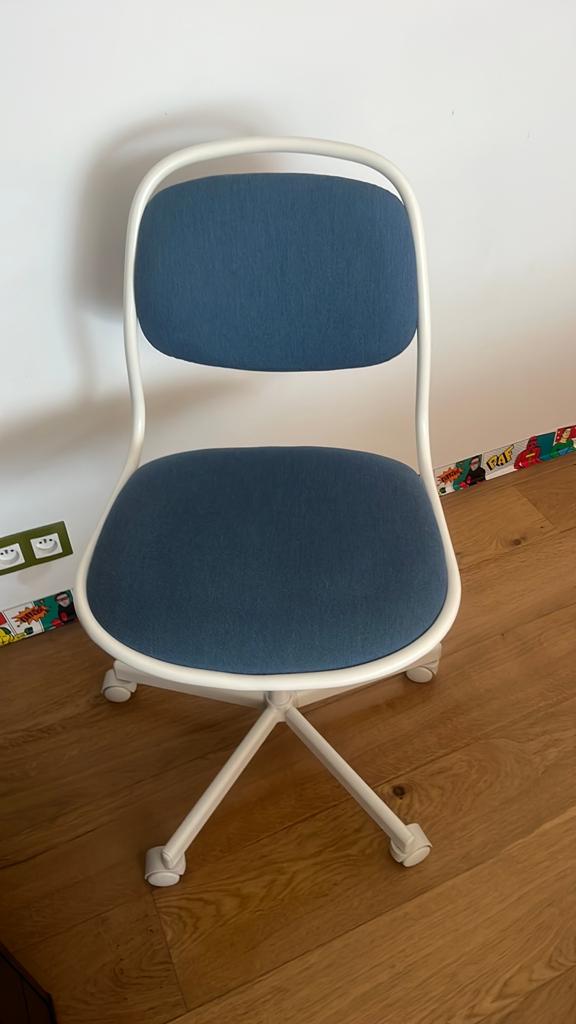Chaise de bureau ikea, Enlèvement, Utilisé, Bleu, Chaise de bureau