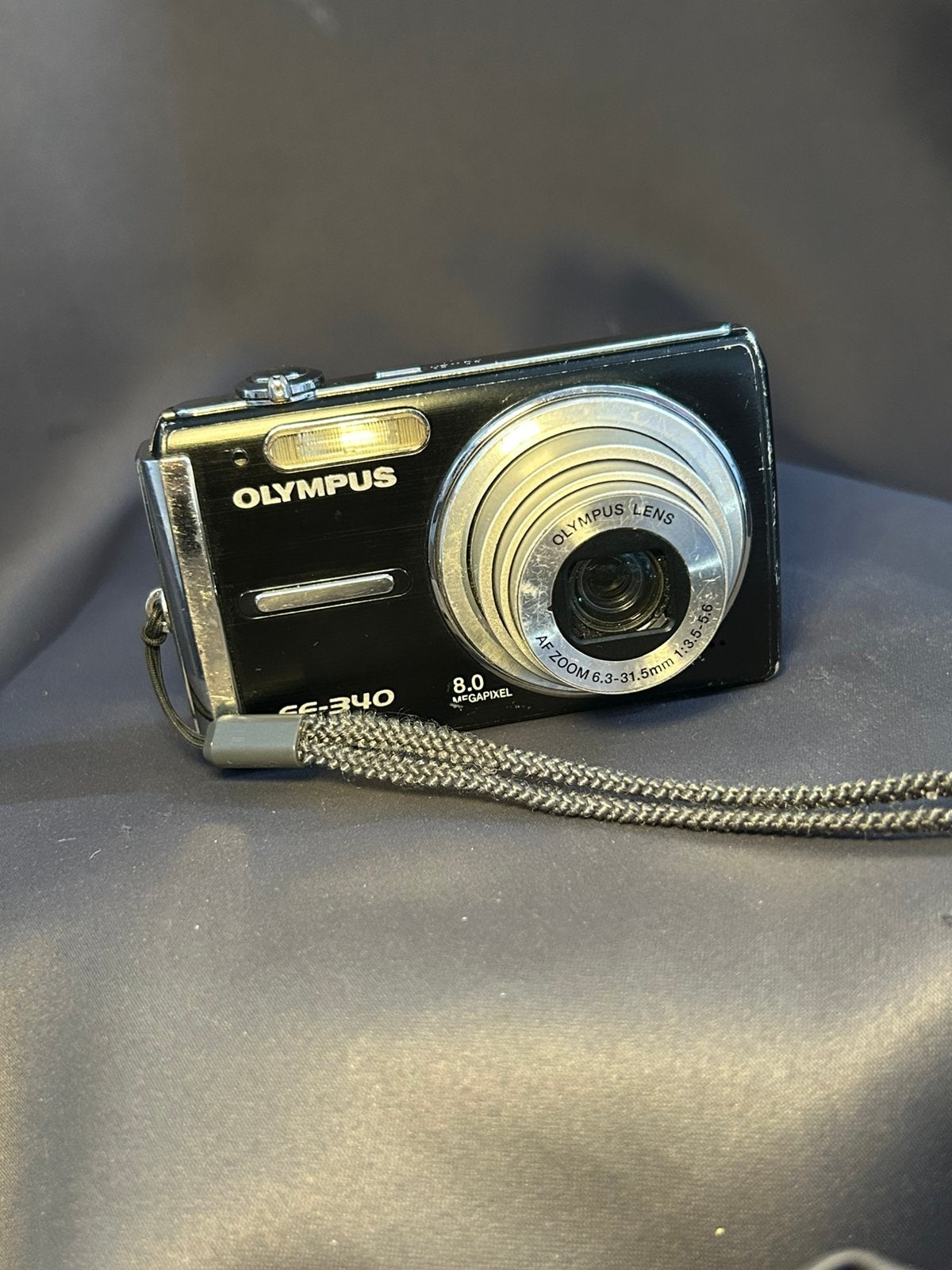 Digitale Olympus camera, beeld werkt, reparatie/onderdelen, Gebruikt, Accu, Ophalen of Verzenden, Olympus