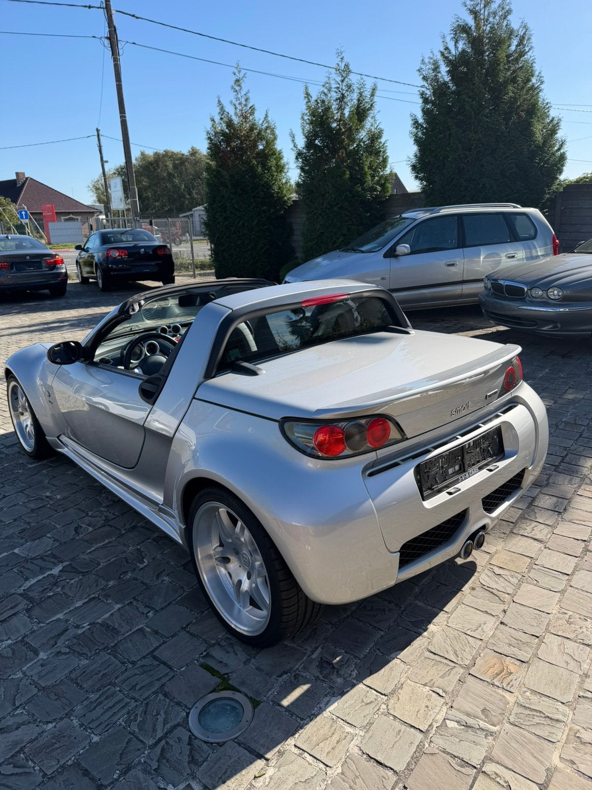 Smart Roadster BRABUS automaat met 65000km, Autos, Argent ou Gris, Achat, Entreprise, Roadster