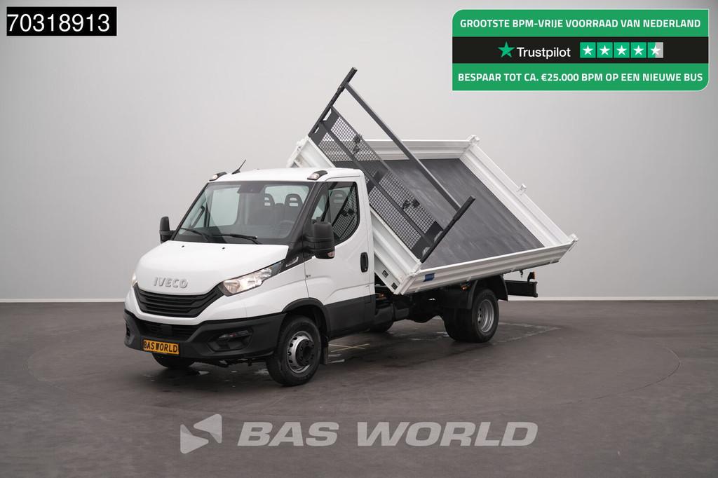 Iveco Daily 72C21 3.0L Driezijdige Open Laadbak Automaat Dub, Auto's, Stof, Gebruikt, Euro 6, 4 cilinders