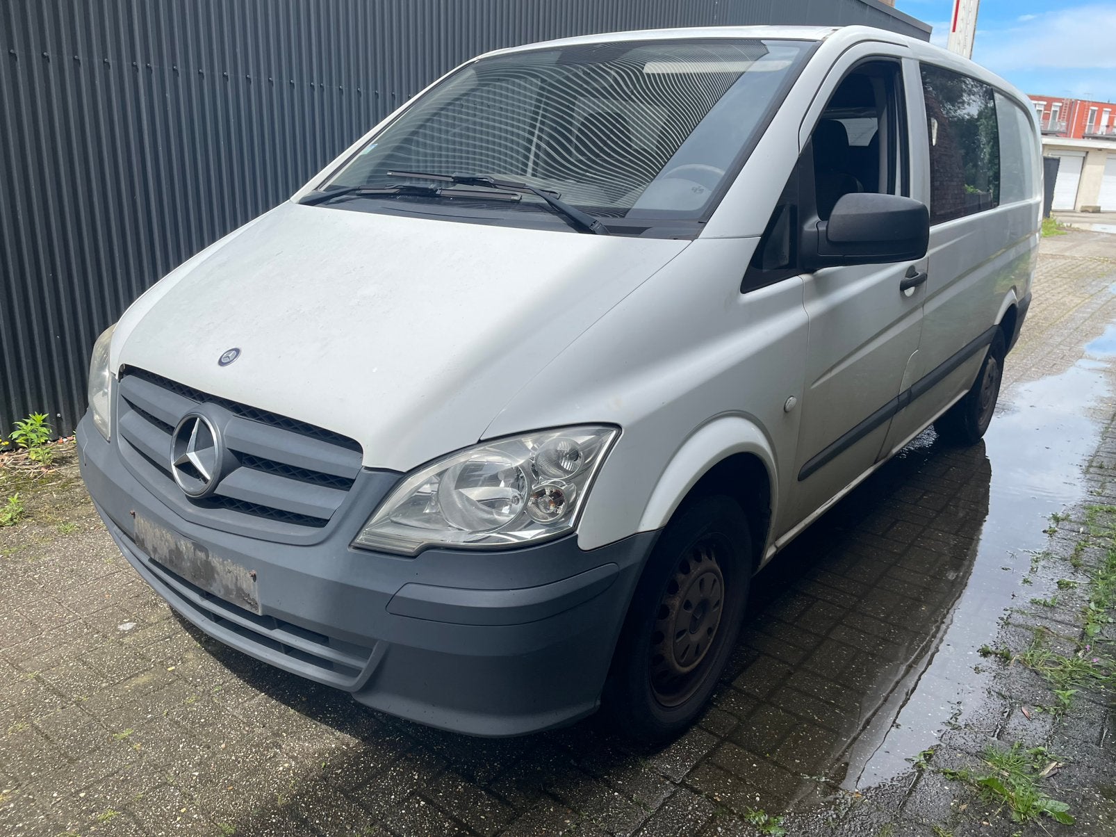 Mercedes Vito 110CDI Dubbel cabine 6 zitplaatsen, Auto's, Particulier, Te koop, Trekhaak