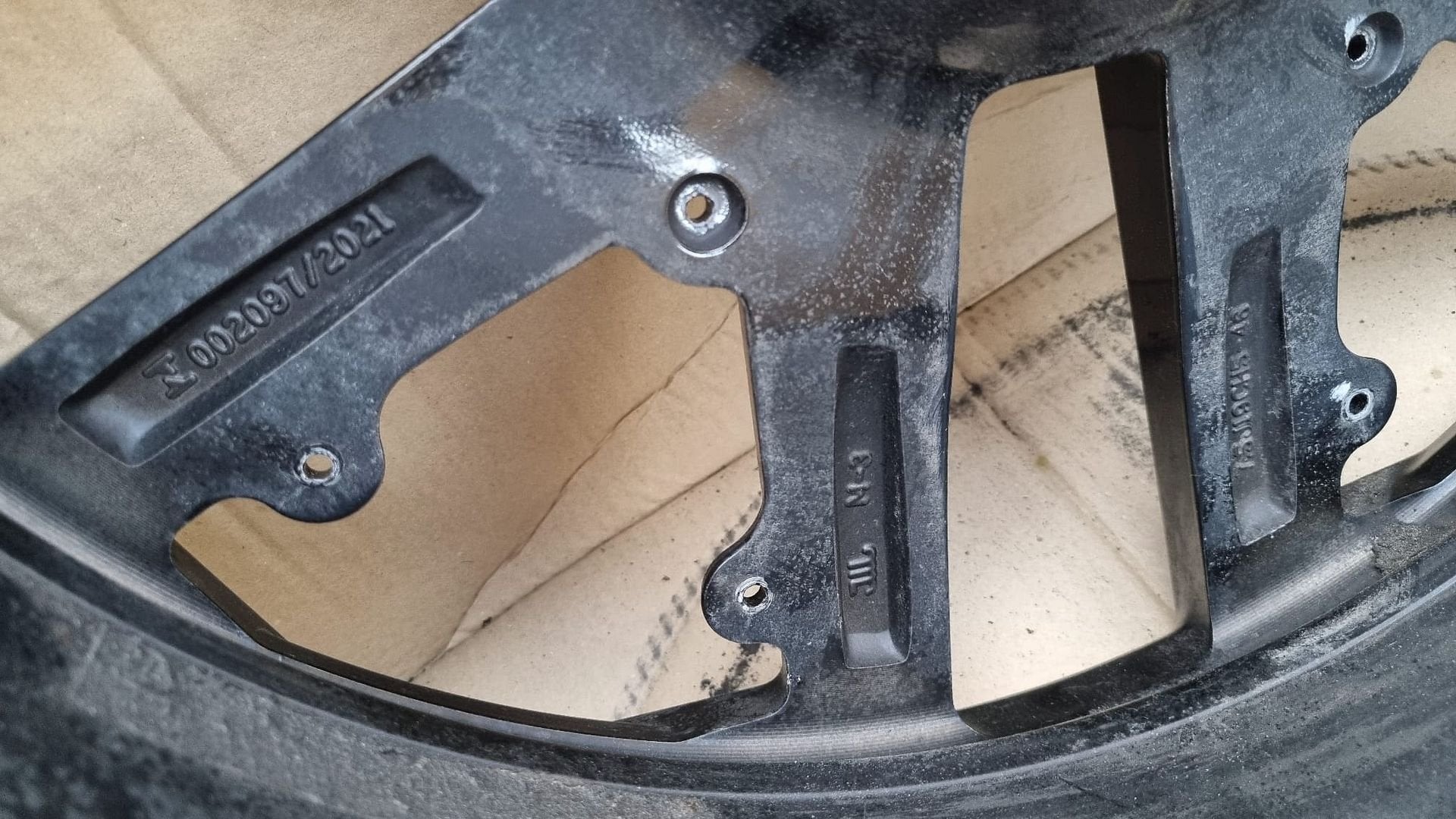 PEUGEOT VELG DS7 19 5X108 ET 46 ORIGINEEL 9840747280, Gebruikt, -, -, Ophalen of Verzenden