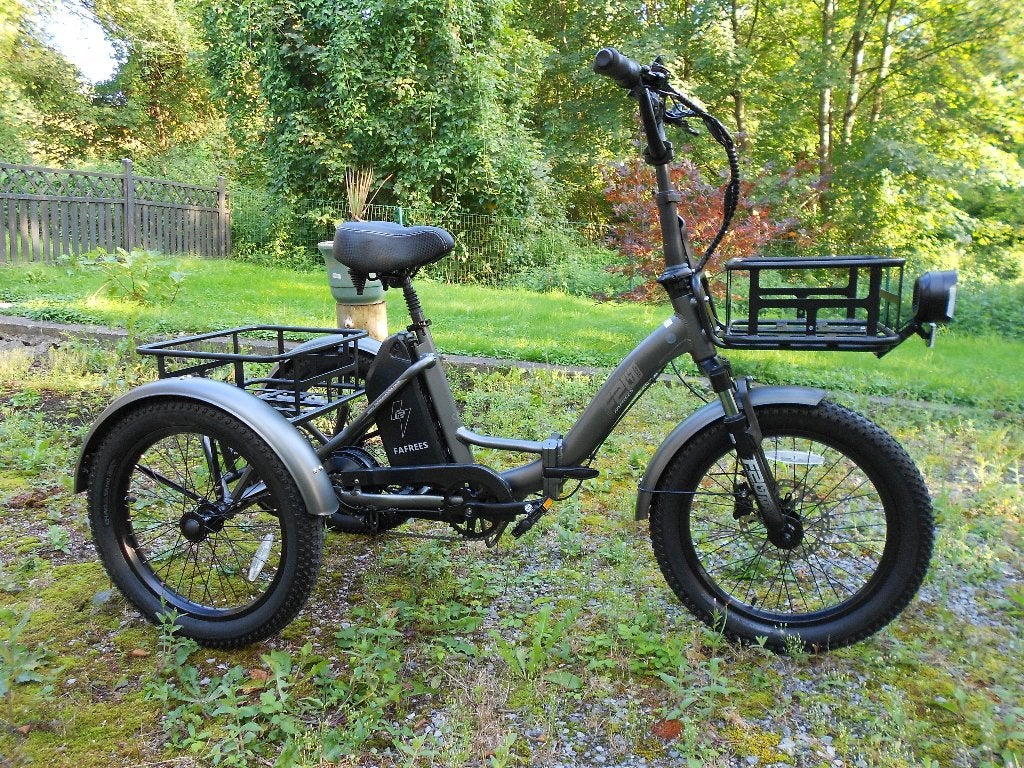 tricycle électrique pliable, Fietsen en Brommers, Fietsen | Vouwfietsen, Zo goed als nieuw, 18 tot 20 inch, Totaal opvouwbaar