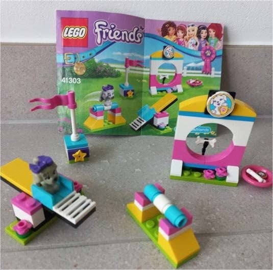 LEGO Friends 41303 – L'aire de jeux des chiots, Enlèvement ou Envoi, Lego, Ensemble complet, Friends