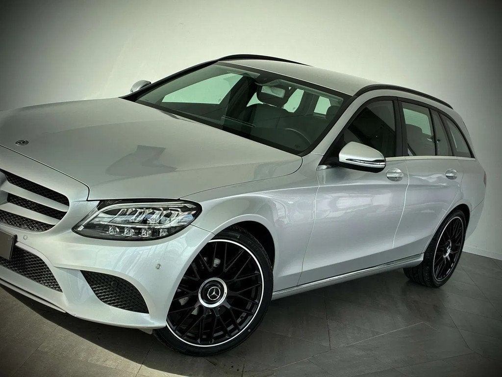 Mercedes-Benz C-CLASS 180 dA-1ERPRO-GPS-CARPLAY-CUIR-CAMERA-, Argent ou Gris, Achat, Commande vocale, Entreprise