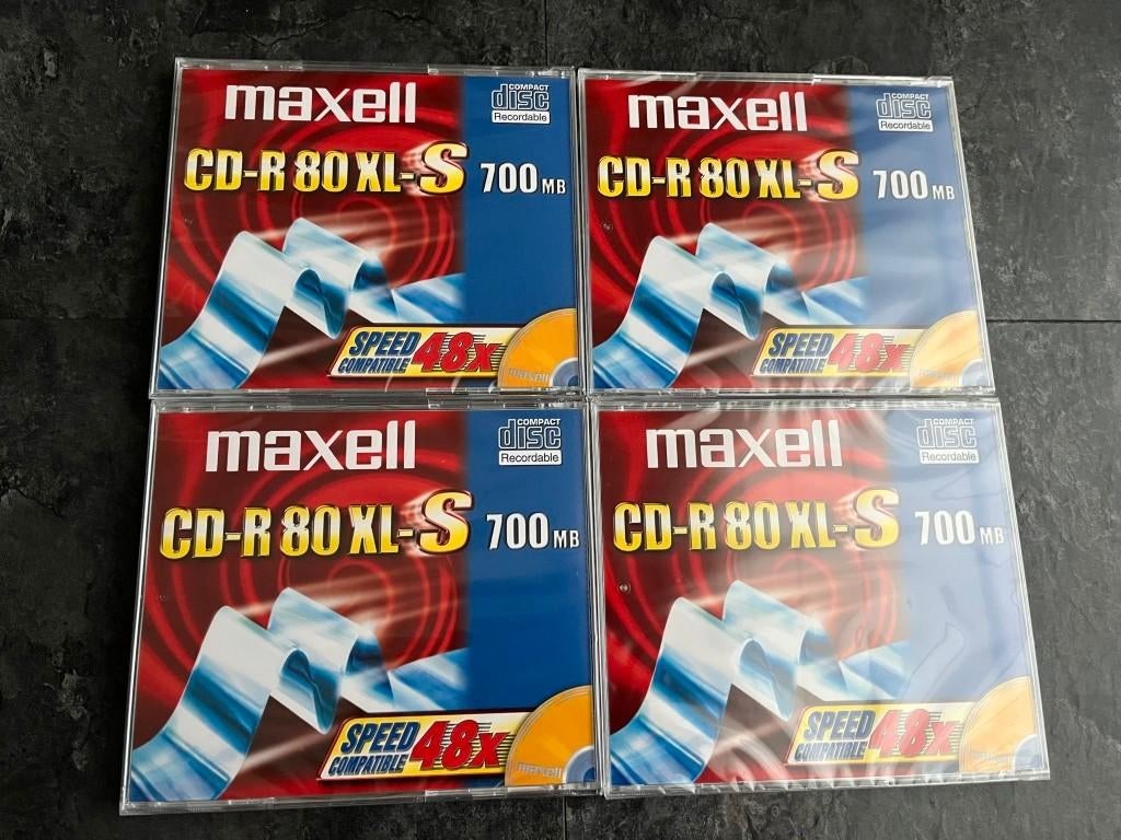 nieuwe cd-rom - Maxell CD-R 700Mb 48x, Computers en Software, Beschrijfbare discs, Ophalen of Verzenden, Cd