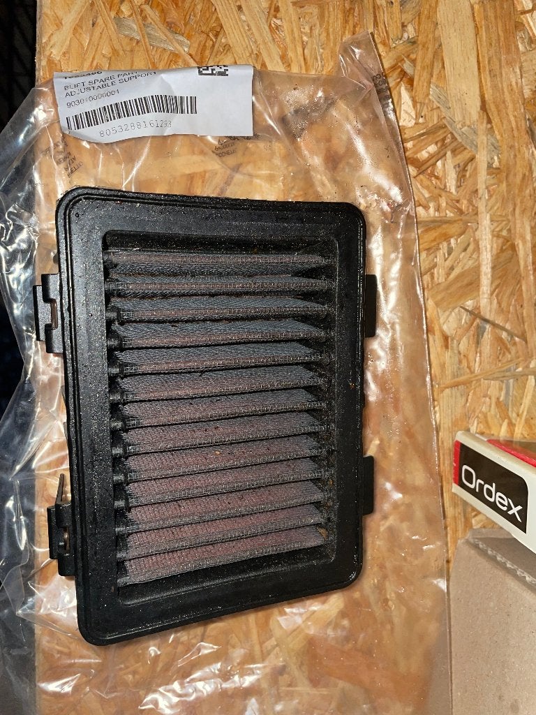 filtre à air K&N ktm duke 390, Enlèvement, Utilisé