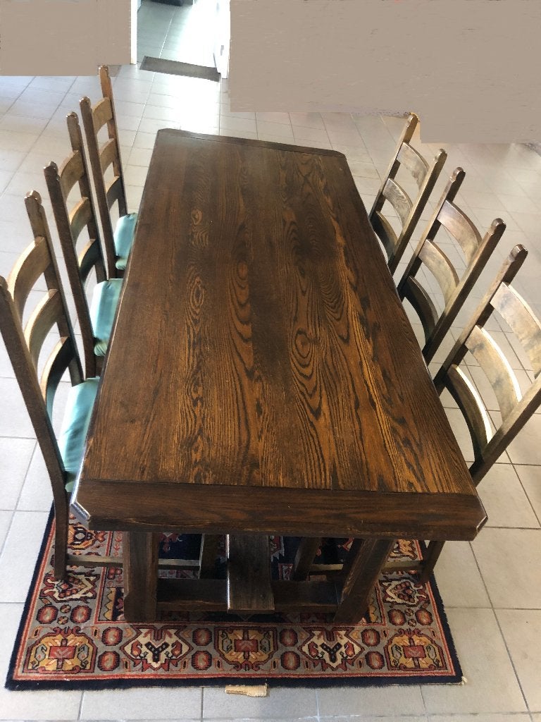 Table à manger, Maison & Meubles, Enlèvement, Cinq personnes ou plus, 200 cm ou plus, 50 à 100 cm
