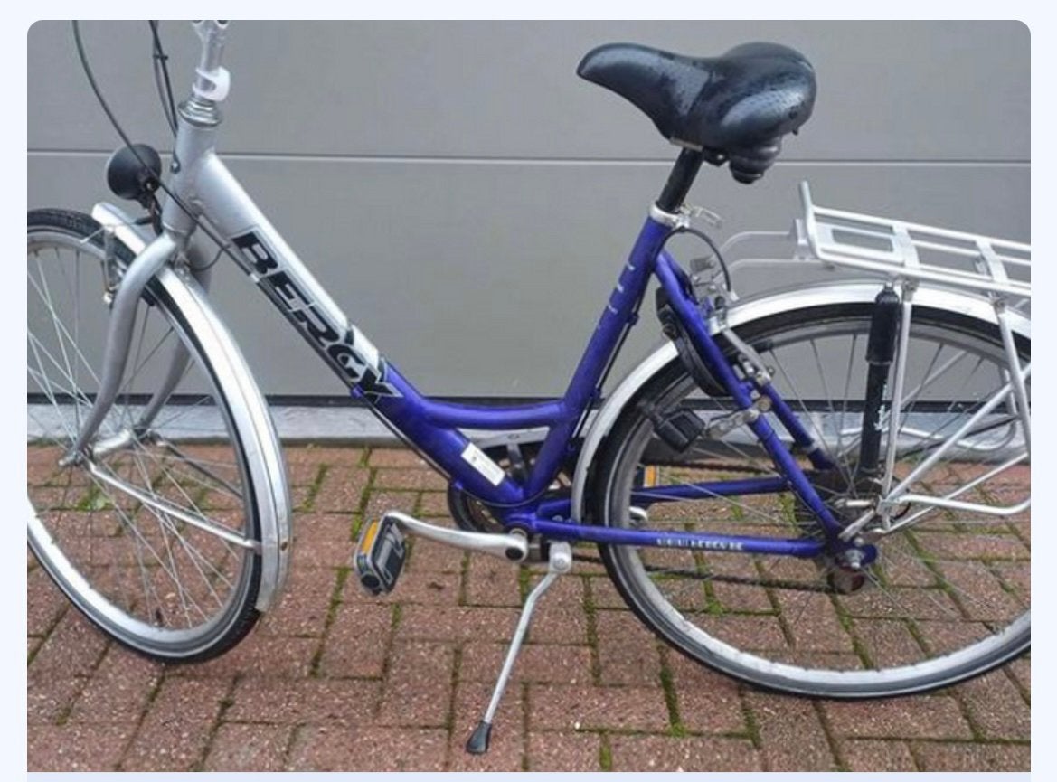 Damesfiets, Fietsen en Brommers, Ophalen, Zo goed als nieuw, Minder dan 10 versnellingen, Overige merken
