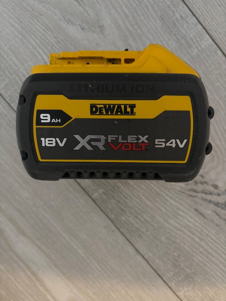 Batterie DeWalt Flexvolt 54 V/18 V 9 Ah (DCB547), Comme neuf