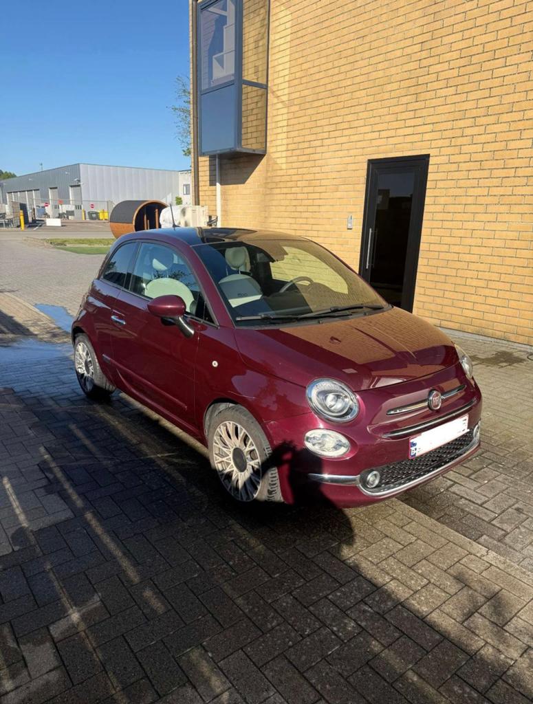Fiat 500 leder/automaat/carplay, Autos, Cuir, Achat, Android Auto, Automatique