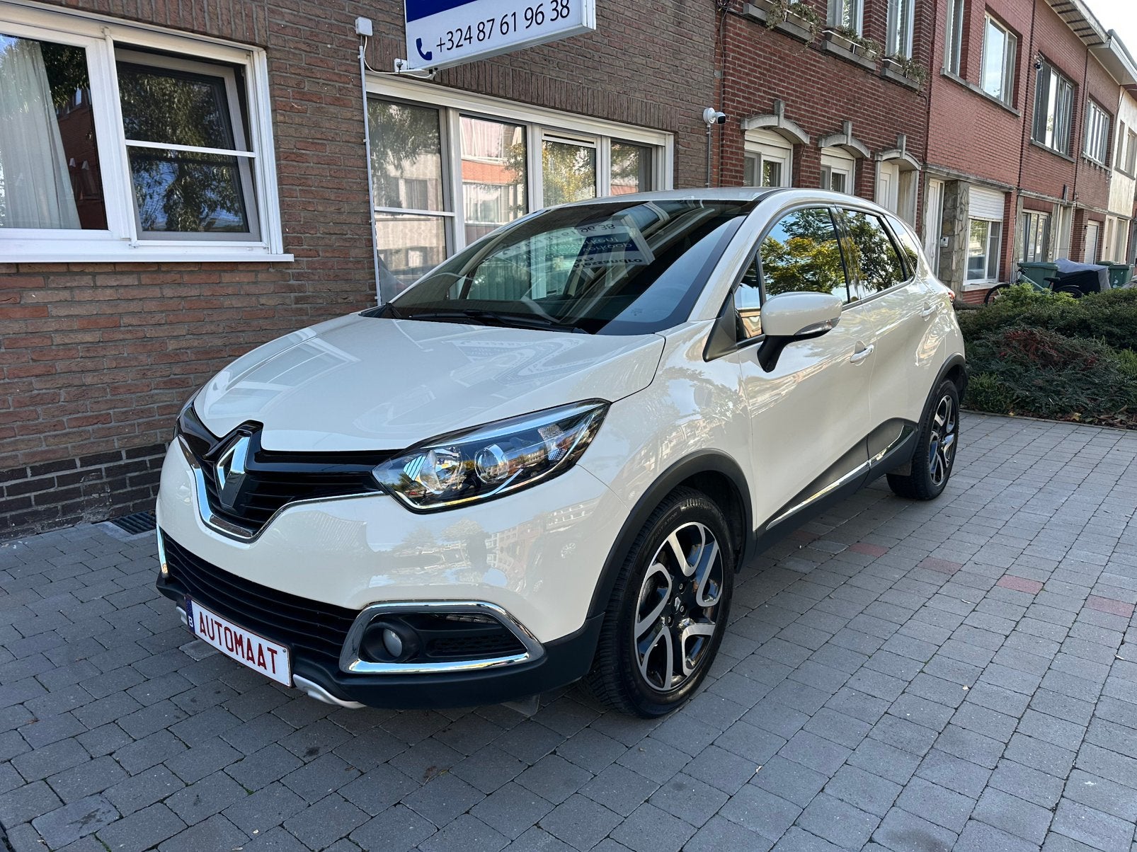 Renault Captur 1.2Tce Automaat! Nieuwstaat*AC* Navi*Garantie, Autos, 1197 cm³, Entreprise, Entretenue par le concessionnaire, Noir