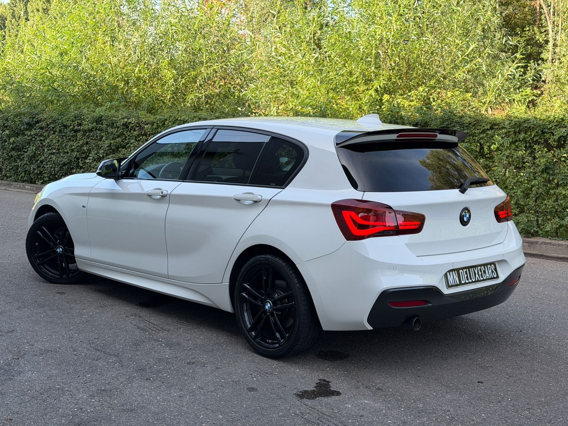 Bmw 118I M sport-pakket, Auto's, Automaat, Gebruikt, Euro 6, Wit