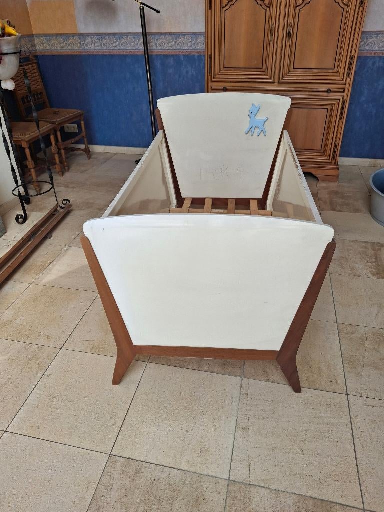 Vintage babybed 1959, Ophalen, Gebruikt, Ledikant