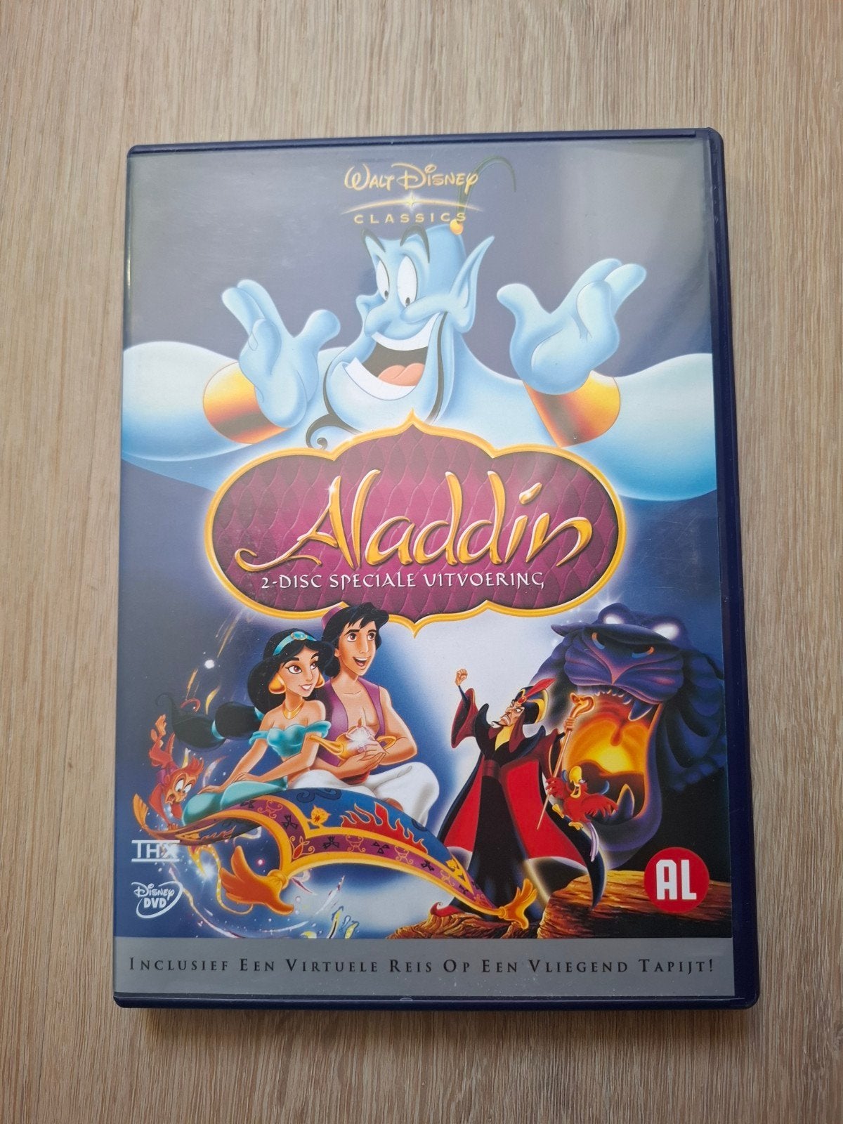 Aladdin, Ophalen