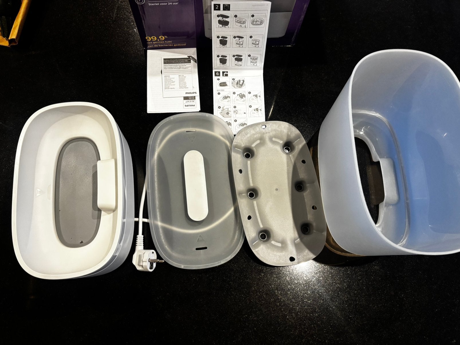 Philips avent sterilisator, Gebruikt, Stoomfunctie, Sterilisator, Philips Avent