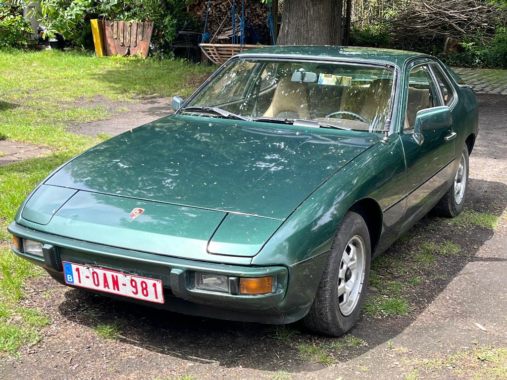 Porsche 924 uit 1979, Auto's, Achterwielaandrijving, Beige, 4 cilinders, Overige bekleding