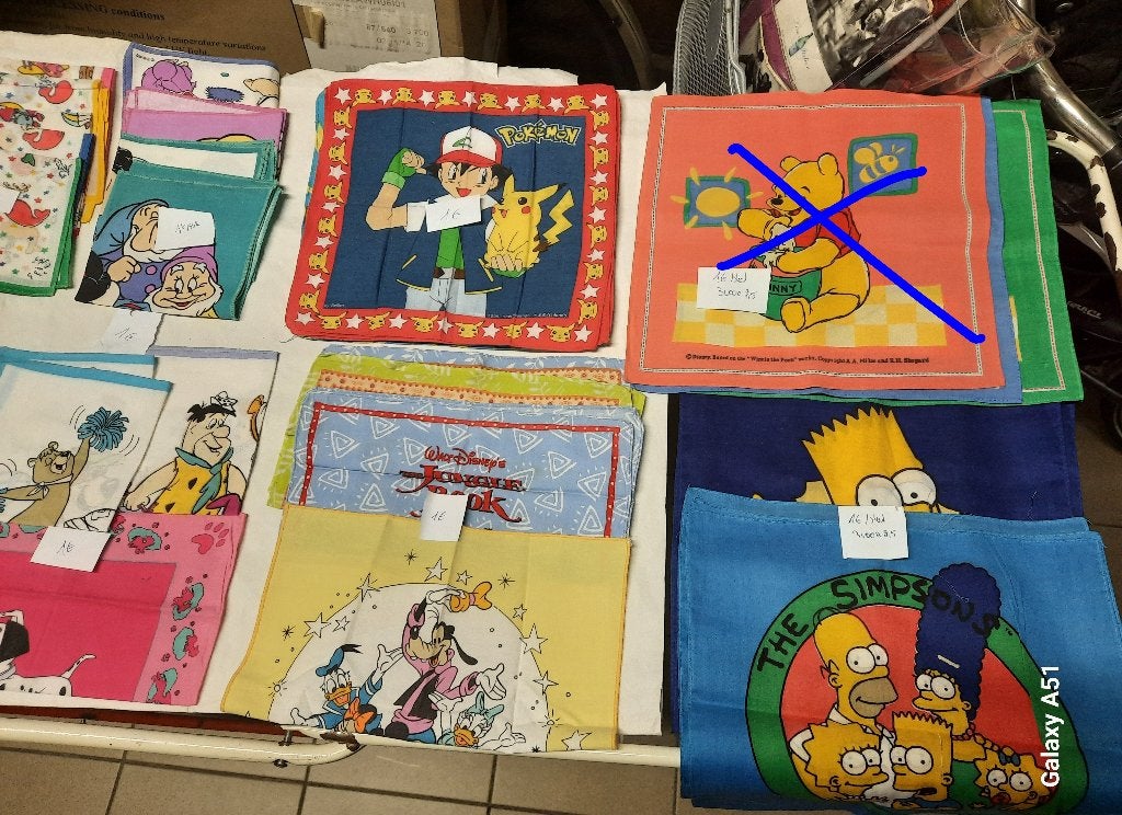 kinderzakdoekjes nieuw uit te kiezen disney, samson, Enfants & Bébés, Enlèvement ou Envoi, Neuf