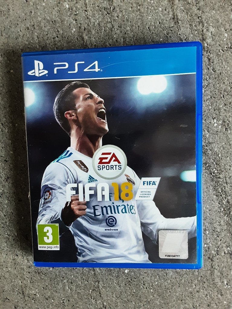PS4 également sur PS5, Game Fifa 18, Consoles de jeu & Jeux vidéo, Enlèvement ou Envoi, 2 joueurs, Comme neuf, À partir de 3 ans