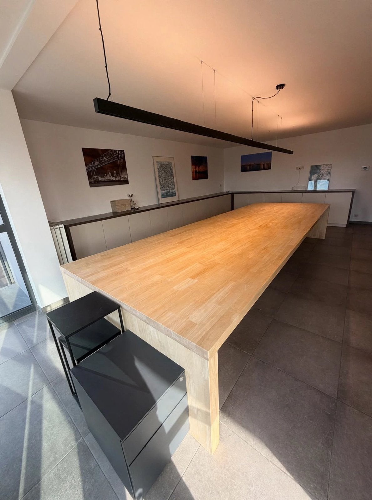Massieve eiken tafel, Ophalen, Zo goed als nieuw