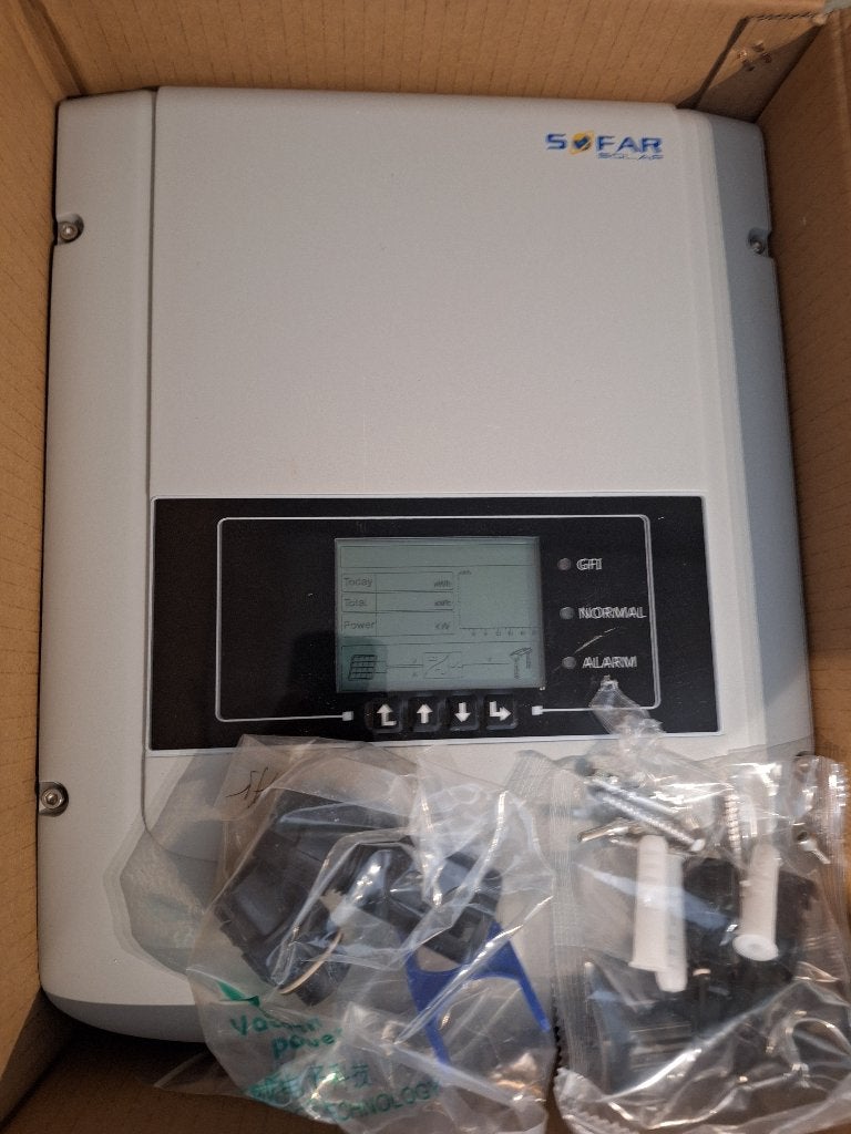 Omvormer zonnepanelen, Ophalen, Nieuw
