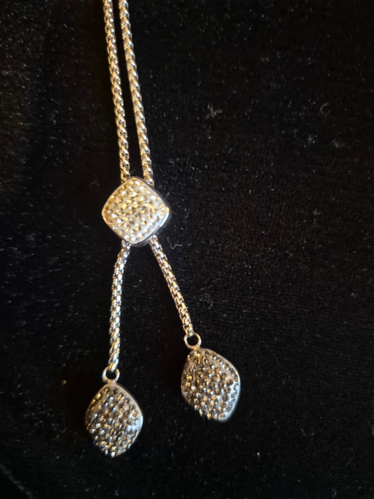 ketting Victoria, Ophalen of Verzenden, Zo goed als nieuw, Zwart, Zilver