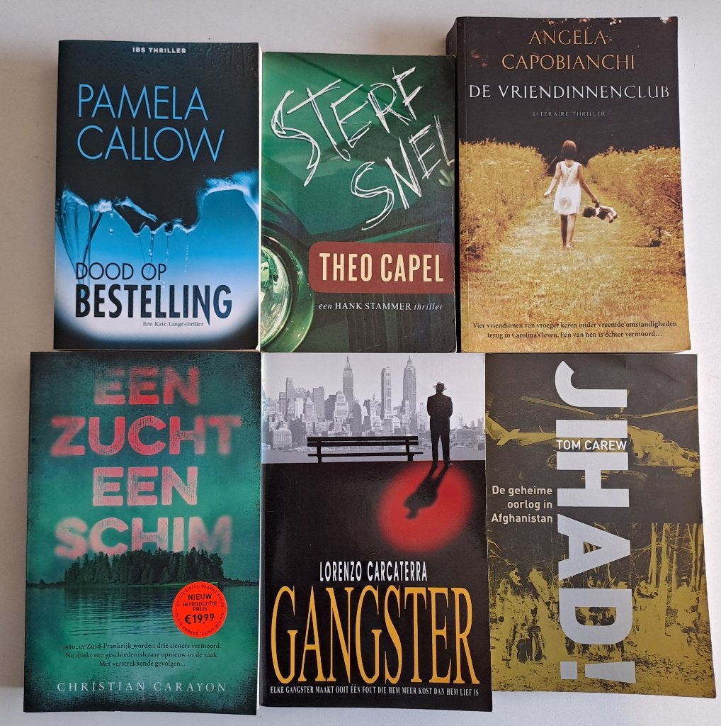 Thrillers & Detective & Oorlog (9), Boeken, Thrillers, Gelezen, Ophalen of Verzenden
