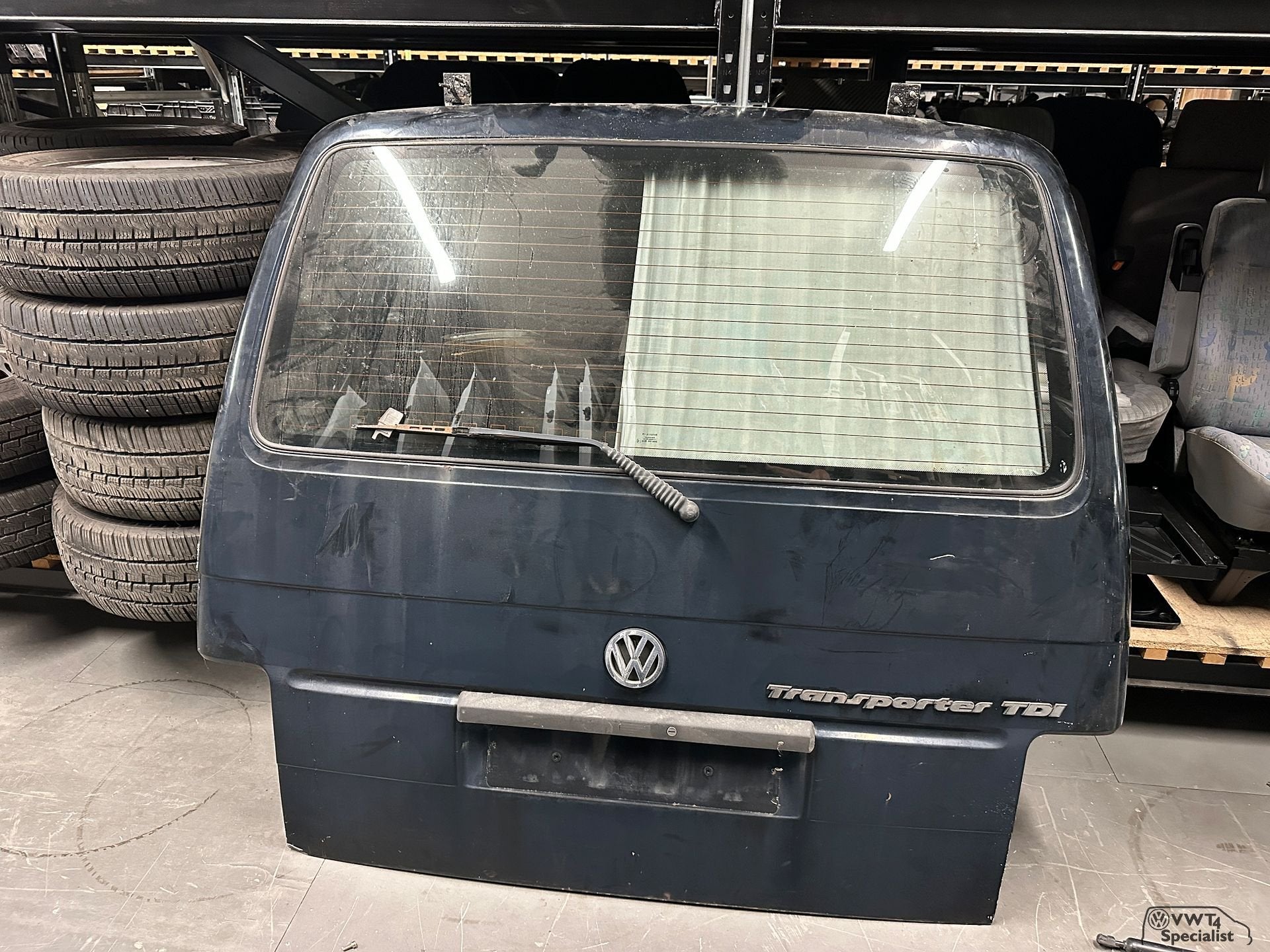 Volkswagen Transporter VW T4 achterklep zwart, Gebruikt, Volkswagen, -, Ophalen of Verzenden