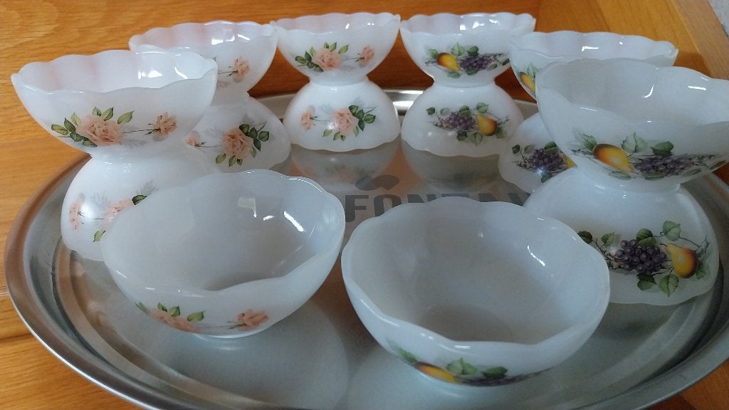 14 coupelles Arcopal, Enlèvement ou Envoi, Vintage, Comme neuf, Récipient(s)