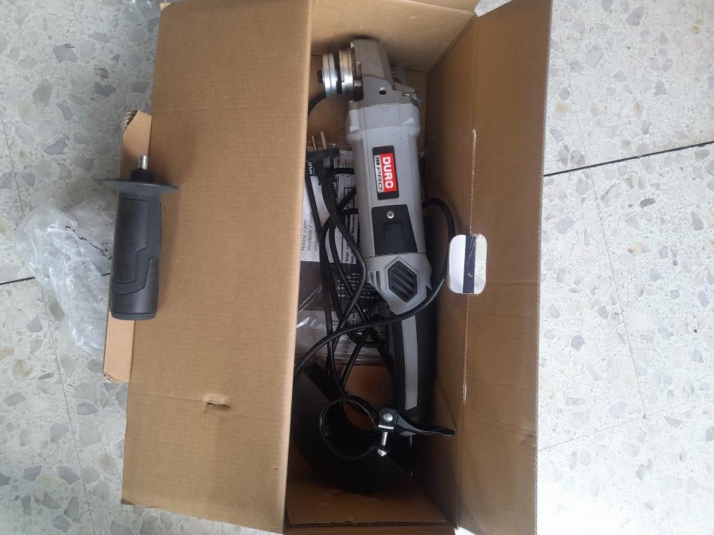 Haakse slijper DuroPro, Ophalen, Gebruikt, 1000 watt of meer, Haakse handslijpmachine