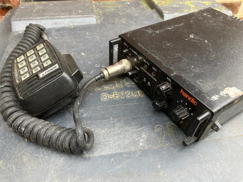 Te koop handic 2802 UHF transceiver, Telecommunicatie, Zenders en Ontvangers, Ophalen of Verzenden, Gebruikt, Zender en Ontvanger